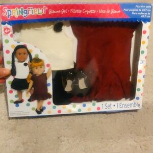 New! 18" doll 1 set  springfield outfit
